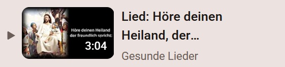 YouTube Lieder Vorschau